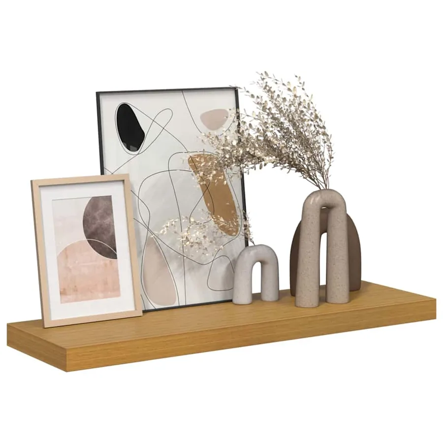 Étagère Murale Beige 80 x 23,5 x 4 cm Bois d'ingénierie - 3