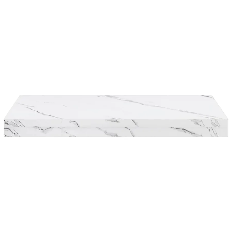 Étagère Murale 4 pcs Marbre blanc 50 x 23,5 x 4 cm - 7