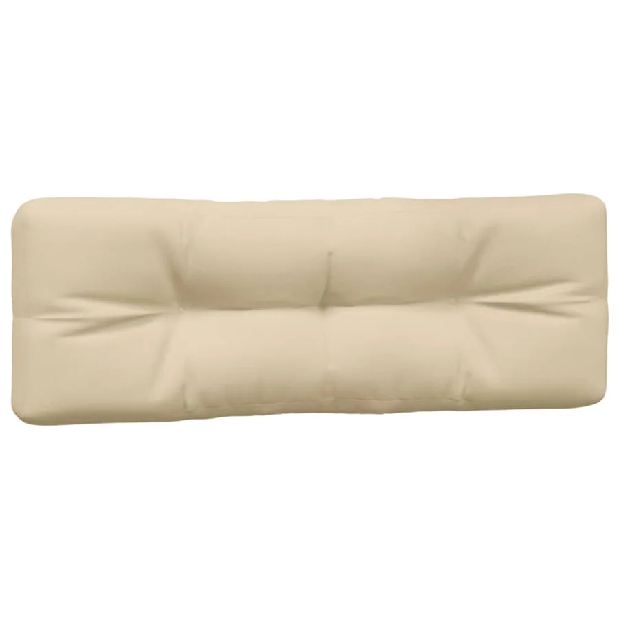 Coussins de palette 5 pcs beige tissu - 4