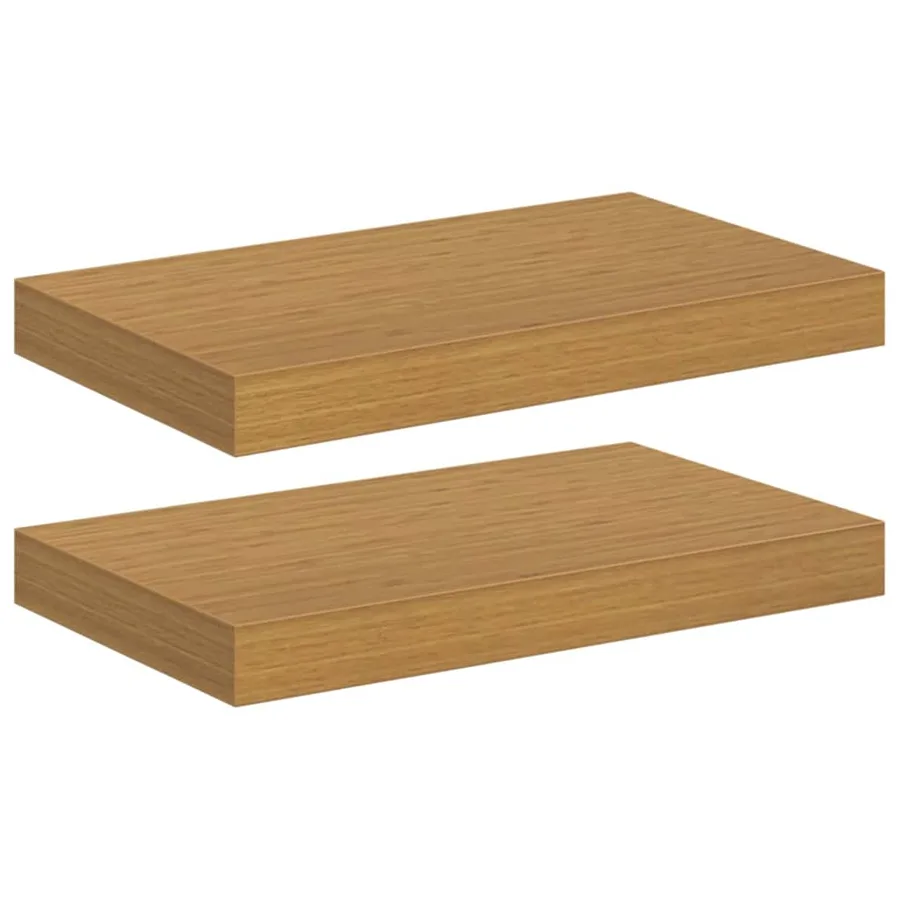Étagère Murale 2 pcs Beige 40 x 23,5 x 4 cm Bois d'ingénierie - 2