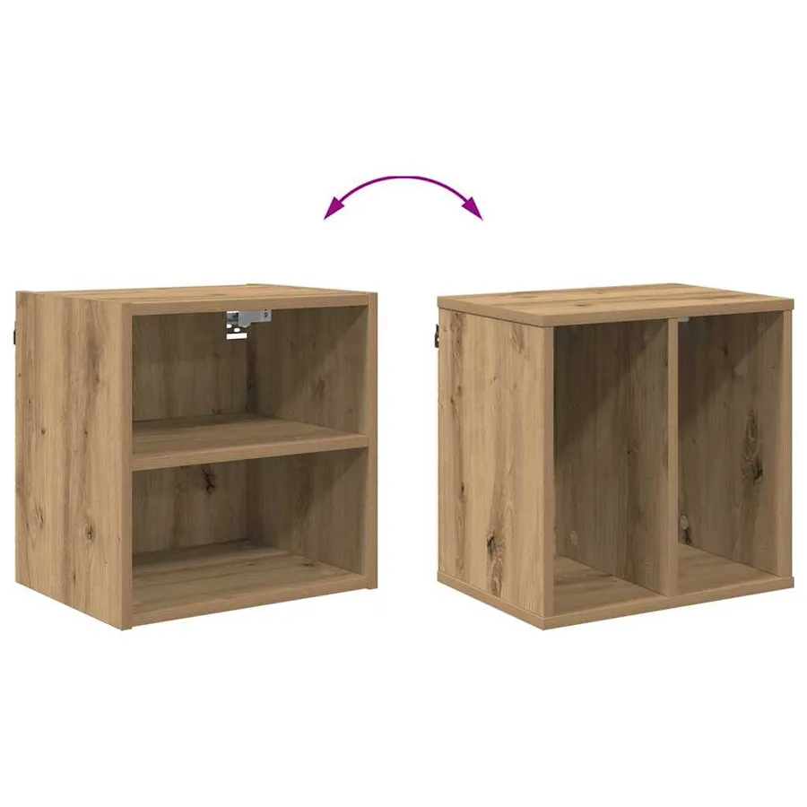 Armoire suspendue Chêne artisanal 40 x 29,5 x 40 cm - 8