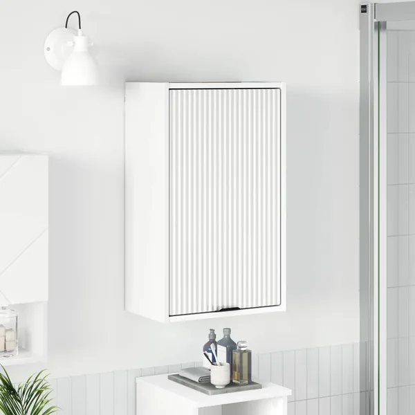 Cabinet de salle de bain Blanc 39 x 23,5 x 65 cm