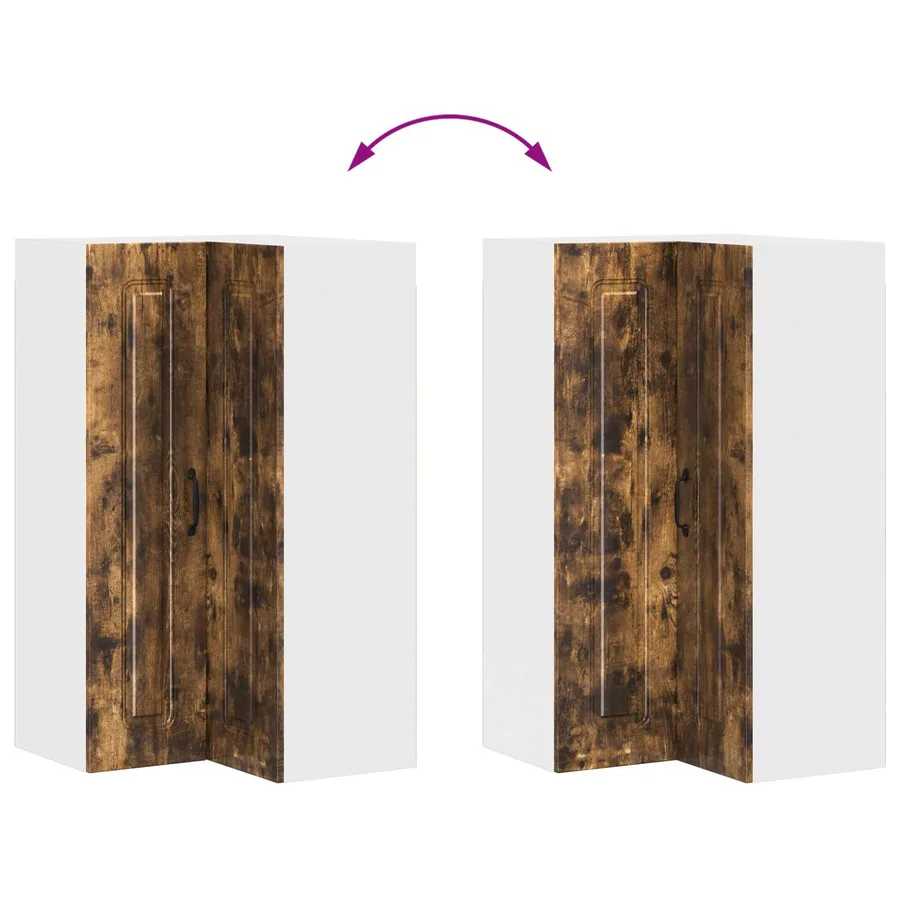 Panneau de lave-vaisselle Kalmar Chêne fumé 57 x 57 x 100 cm - 11