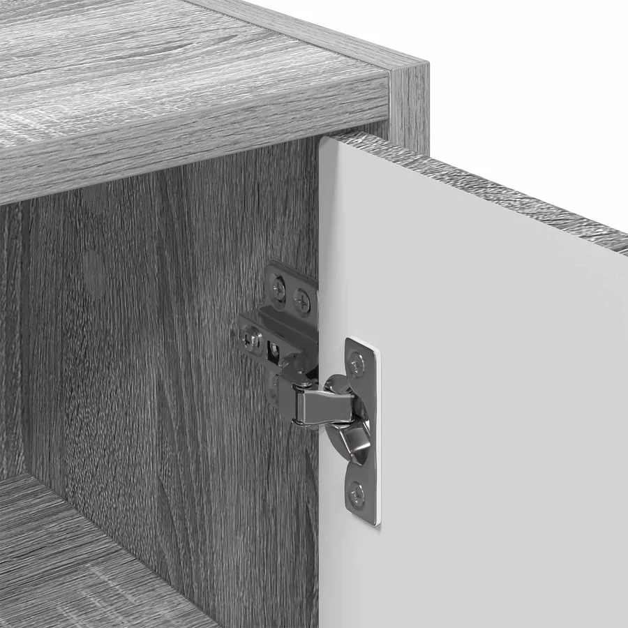 Cabinet de salle de bain Gris Sonoma 39 x 23,5 x 65 cm - 10