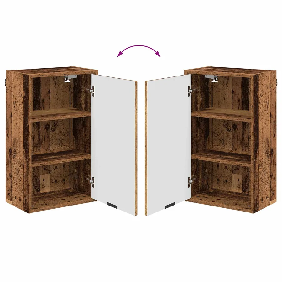 Cabinet de salle de bain Bois Ancien 39 x 23,5 x 65 cm - 12