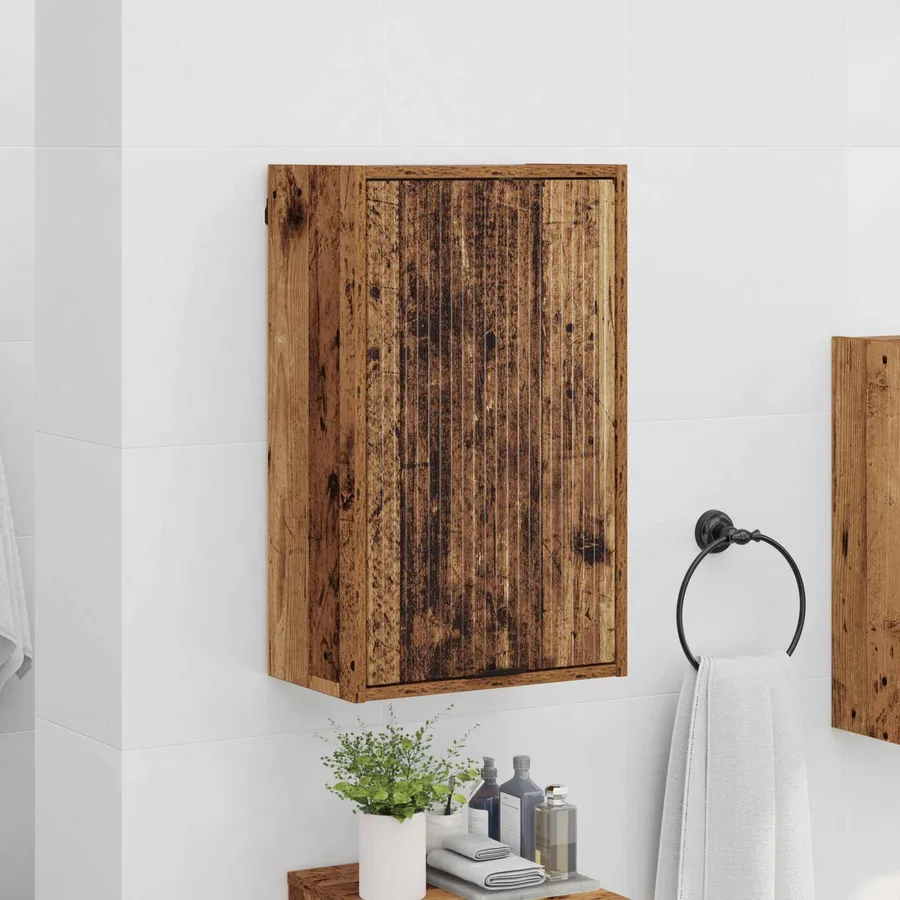 Cabinet de salle de bain Bois Ancien 39 x 23,5 x 65 cm - 4