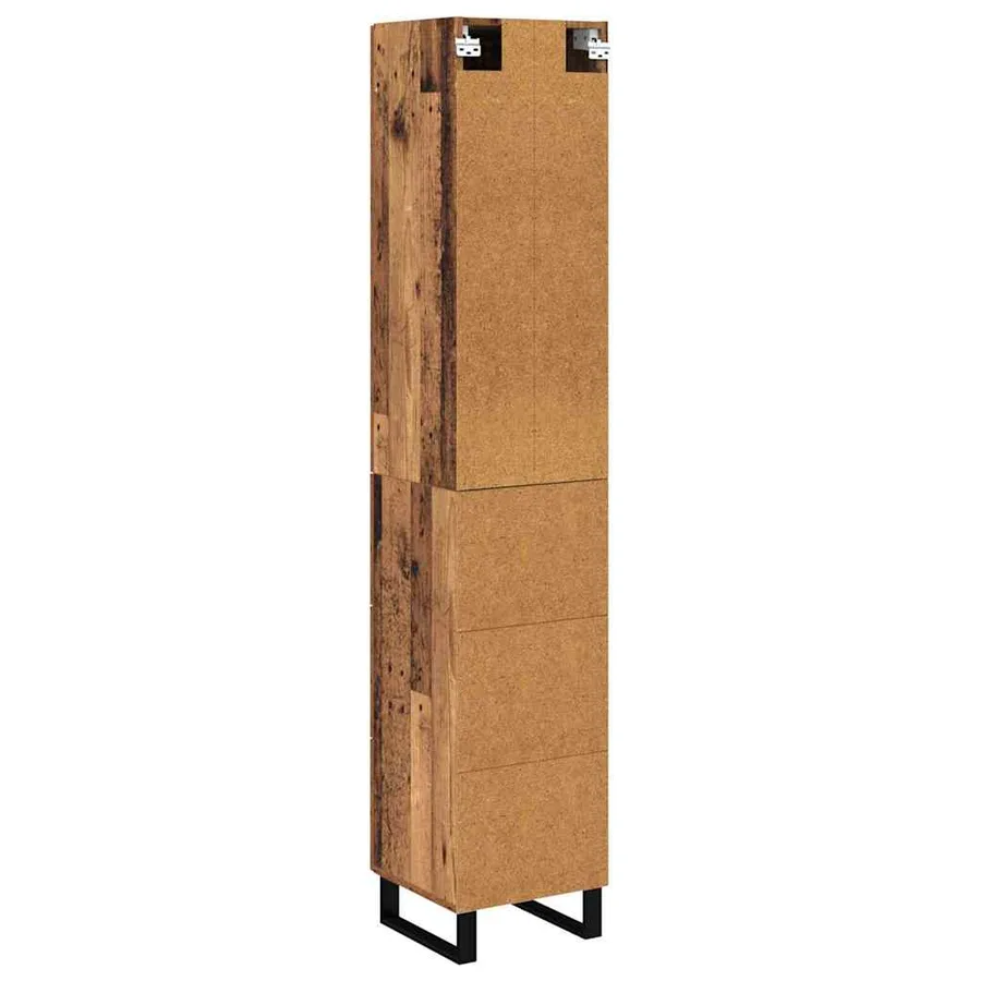 Haut Armoire Bois Ancien 34,5 x 34 x 180 cm Bois d'ingénierie - 10