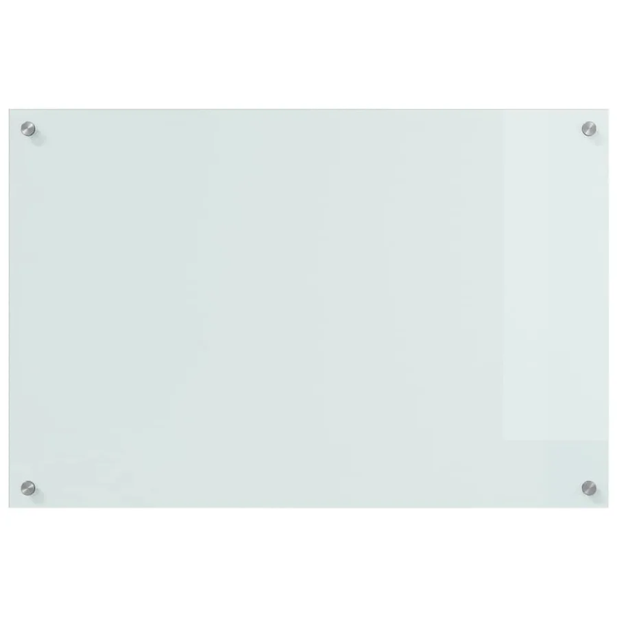 Crédence de cuisine 2 pcs Blanc 90 x 60 cm verre trempé - 4