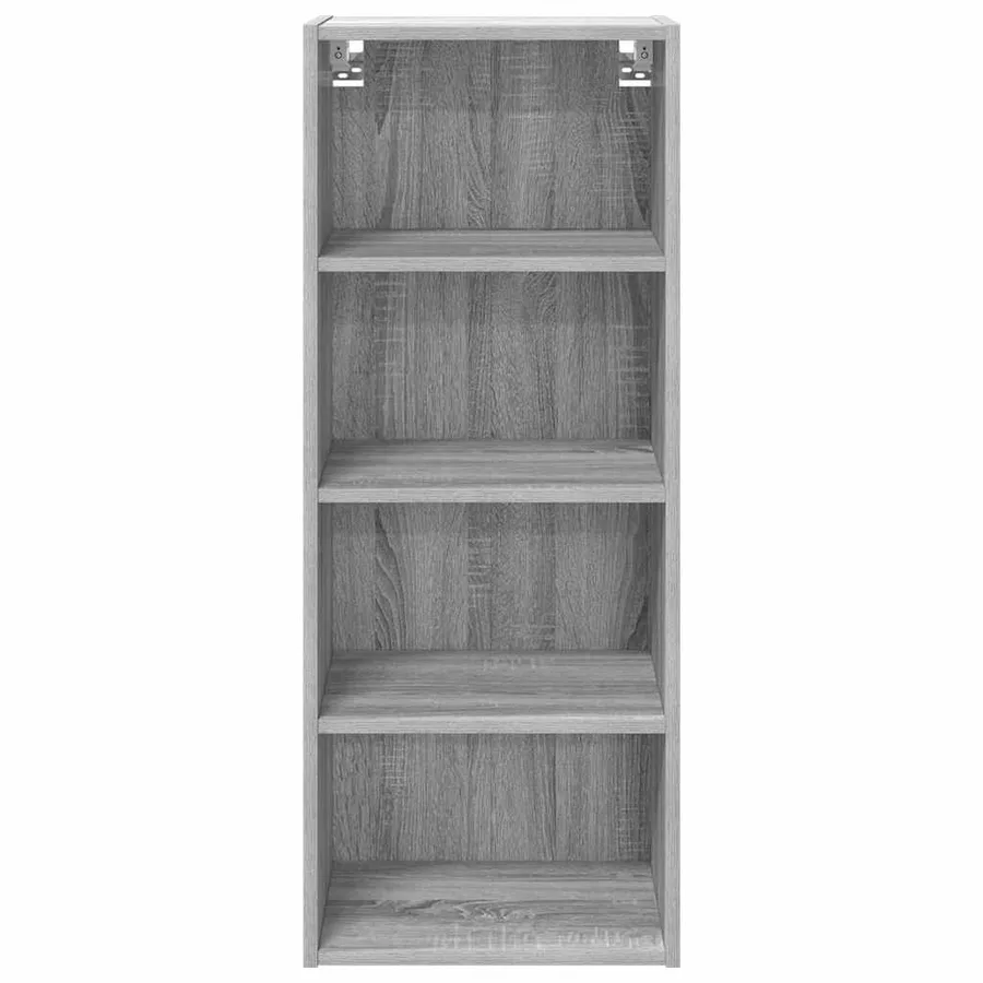 Armoire suspendue avec stockage Gris Sonoma 40 x 29,5 x 100 cm - 5