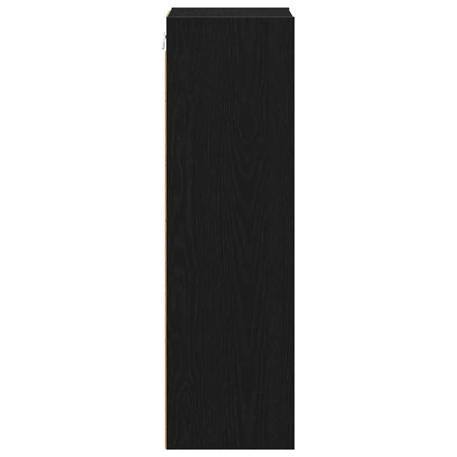 Armoire suspendue avec stockage Chêne noir 30 x 29,5 x 100 cm - 6