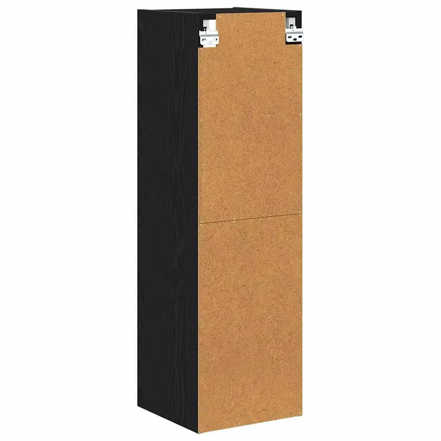 Armoire suspendue avec stockage Chêne noir 30 x 29,5 x 100 cm - 7