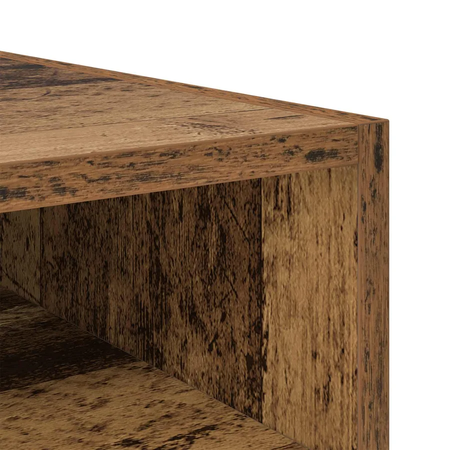 Table de chevet 2 pcs Bois ancien 40 x 40 x 50 cm - 9