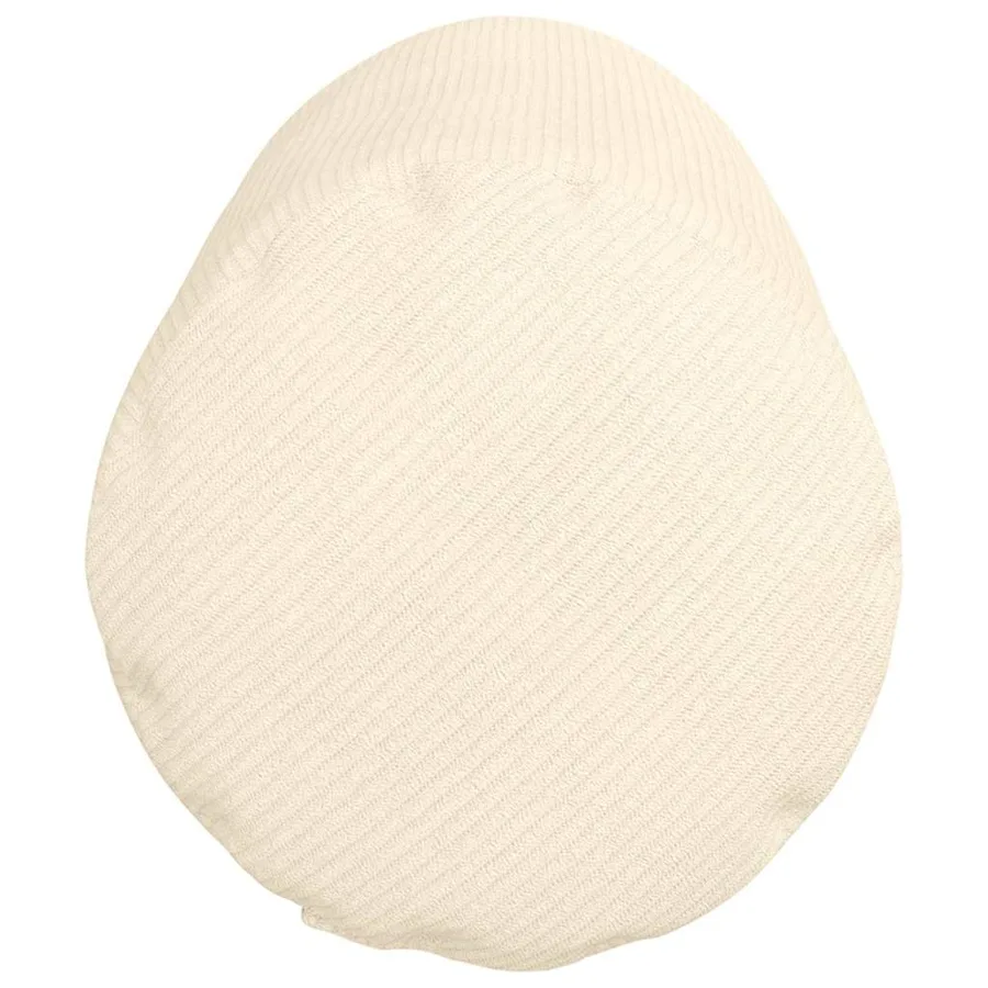 Coussins d'accent 2 pcs Crème Ø 25 x 70 cm - 7