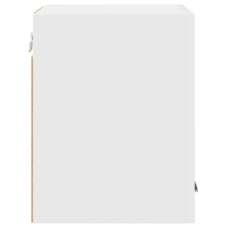 Armoire suspendue 2 pcs Blanc 30 x 31 x 40 cm Bois d'ingénierie - 7