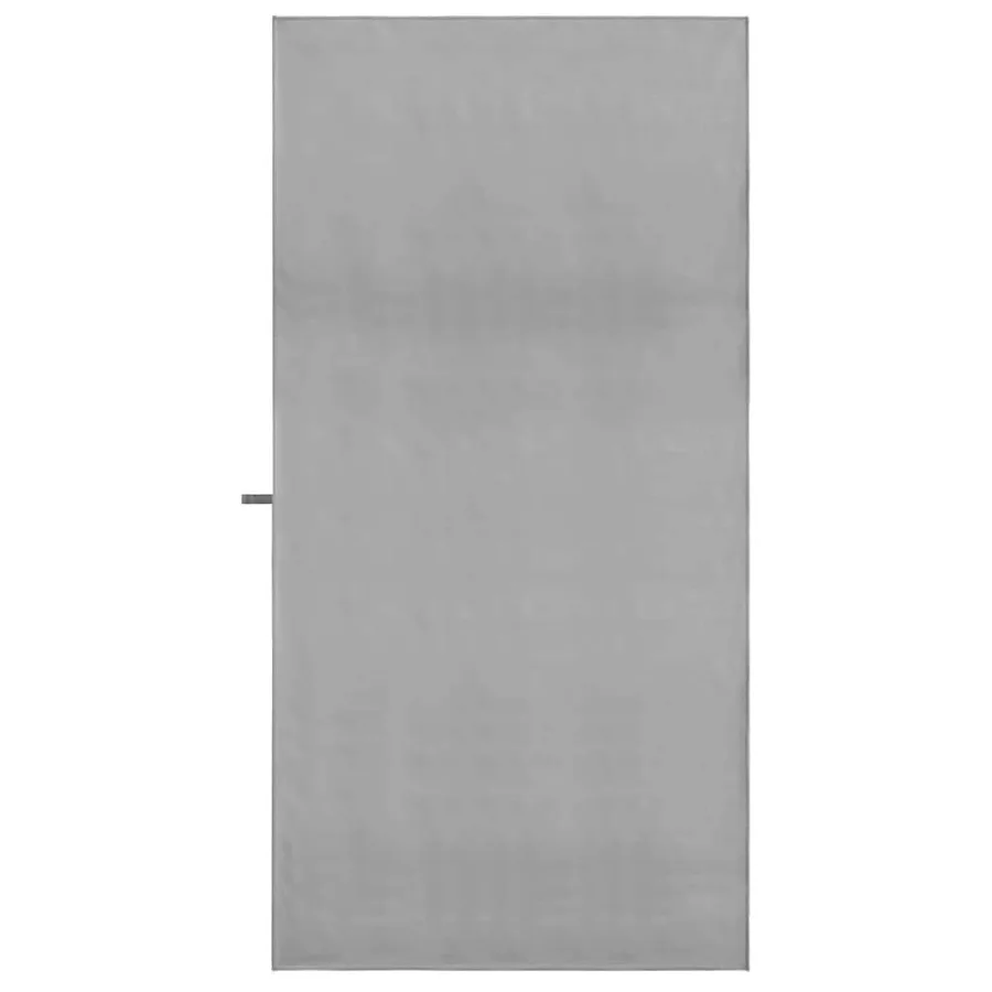 Serviettes de sport 2 pcs Gris foncé 90 x 180 cm - 4