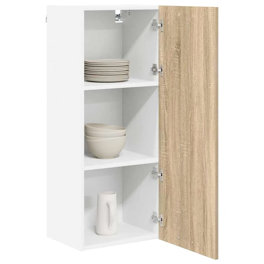 Armoire suspendue avec stockage Chêne Sonoma 40 x 31 x 100 cm - 3