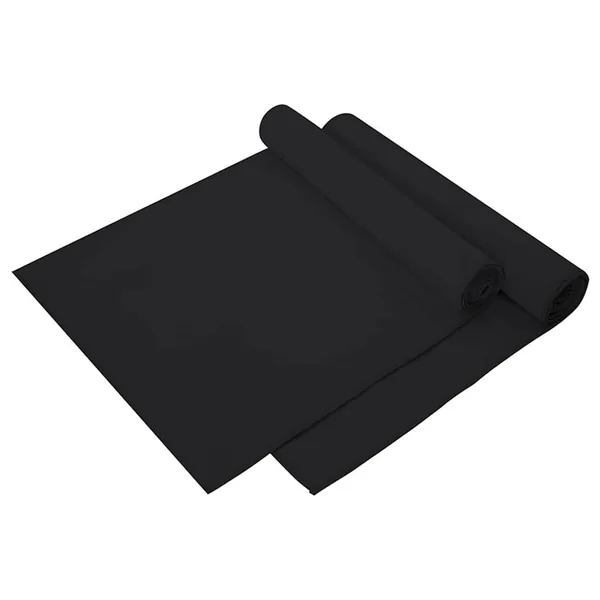 Serviettes de sport 2 pcs Noir 140 x 70 cm