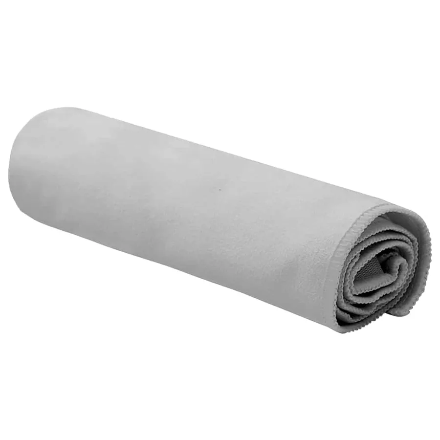 Serviettes de sport 2 pcs Gris 50 x 30 cm - 2
