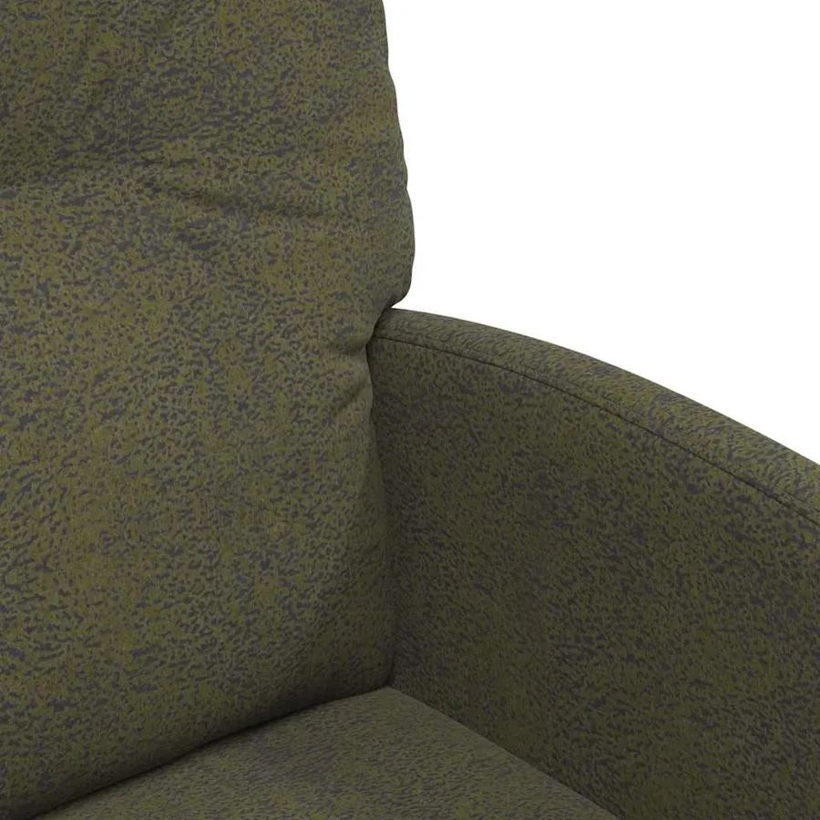 Chaises de Salle à Manger avec Roues 2 pcs Vert armée - 7