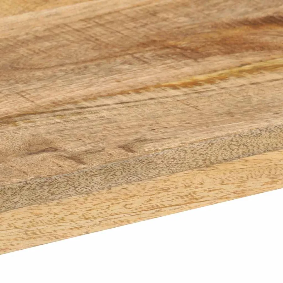Table console 110x35x76 cm bois de manguier massif brut - 6