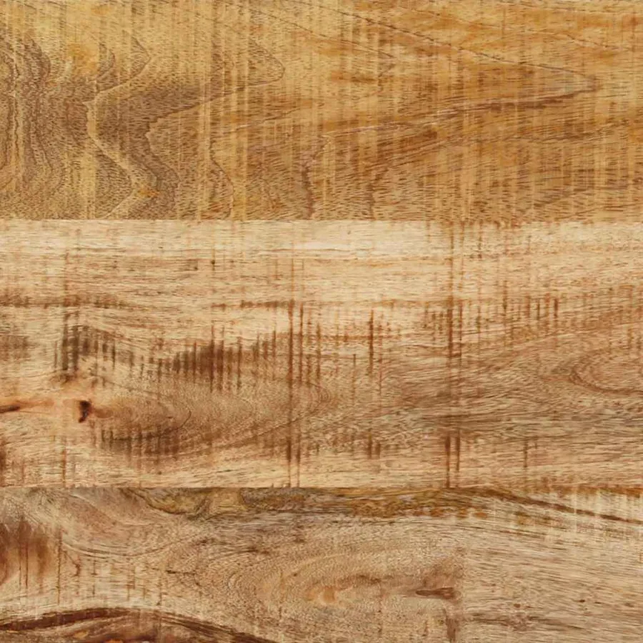 Table console 110x35x76 cm bois de manguier massif brut - 7