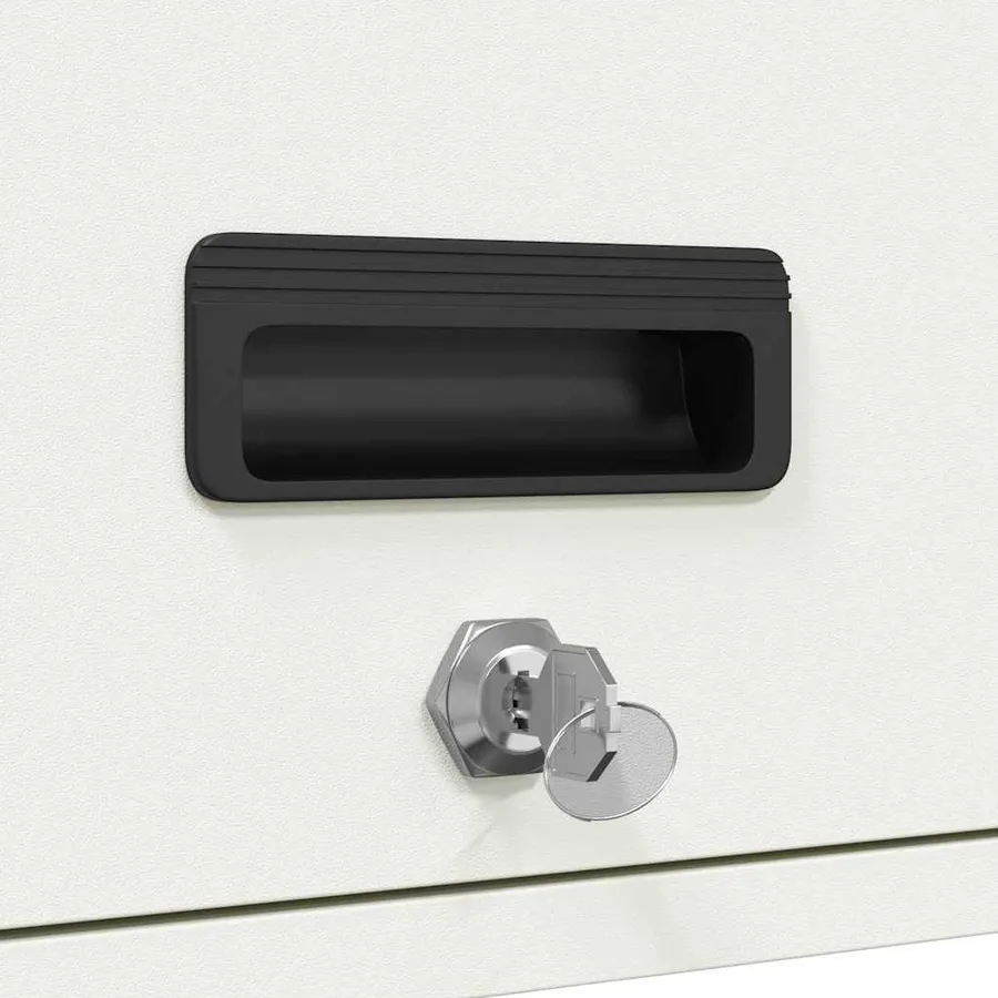 Armoire murale pour garage Blanc 60 x 40 x 53 cm - 11