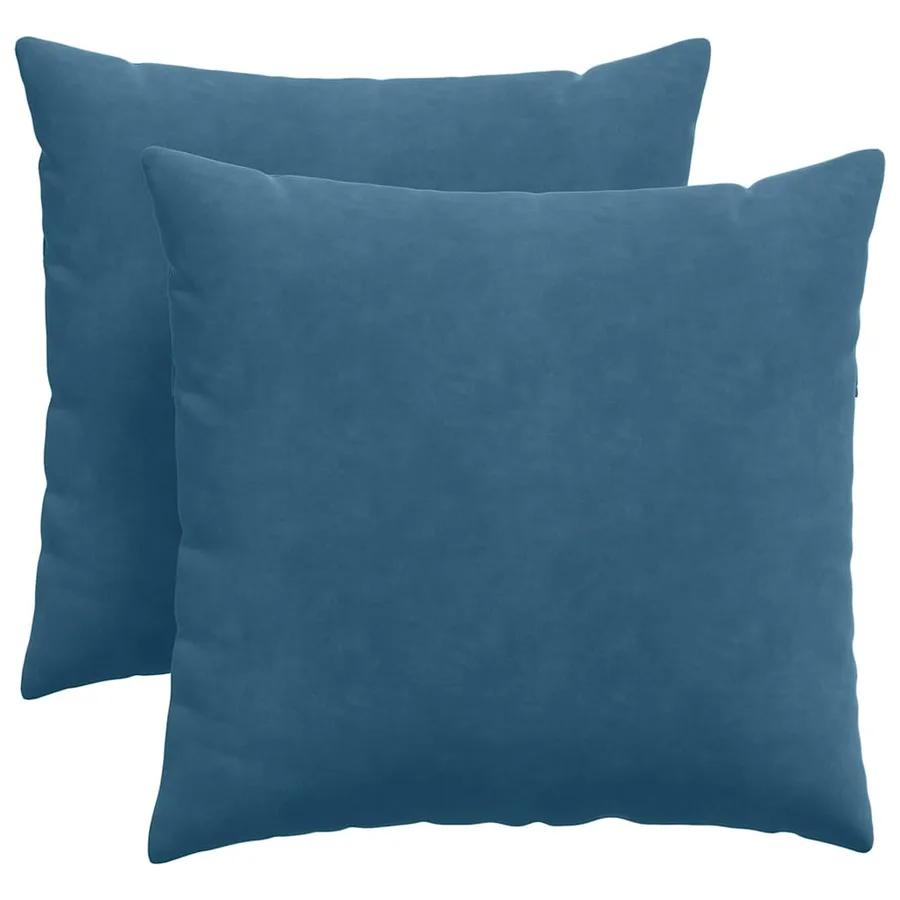 Coussins de canapé 2 pcs Bleu 45 x 45 cm - 2