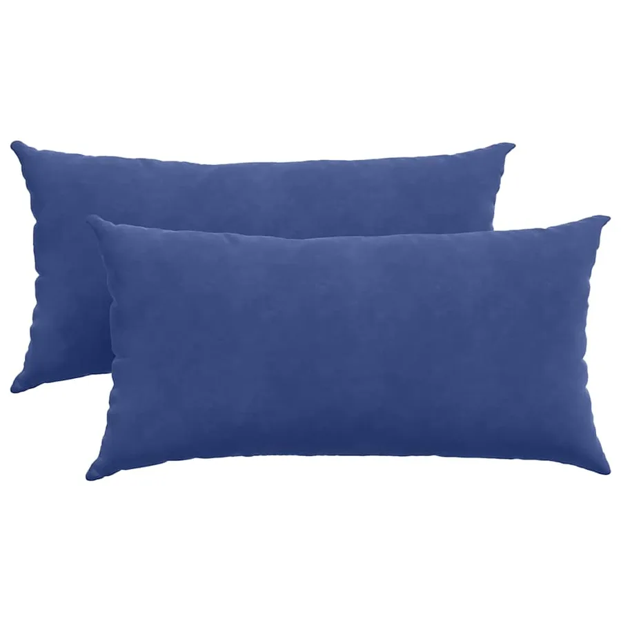 Coussins de canapé 2 pcs Bleu police 80 x 40 cm - 2