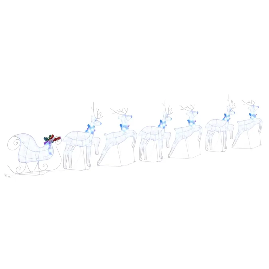 Rennes LED 7 pcs Blanc tissu - 9