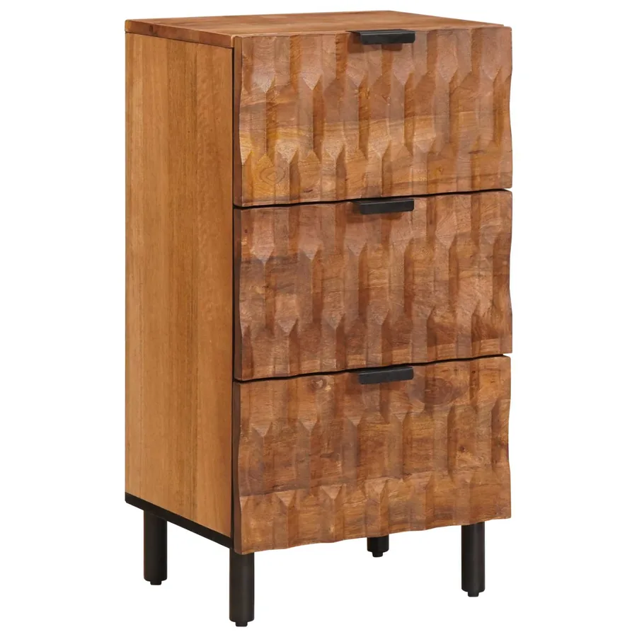 Buffet avec tiroir Finition Acacia Brun 40 x 33 x 75 cm