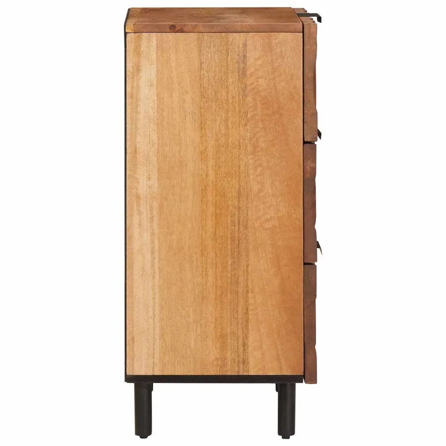 Buffet avec tiroir Finition Acacia Brun 40 x 33 x 75 cm - 4