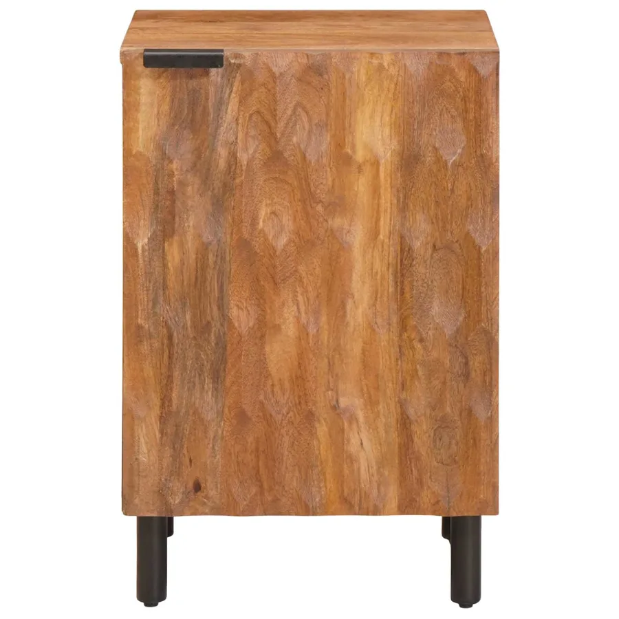 Armoire de salle de bain avec étagère Marron 38 x 33 x 58 cm - 3
