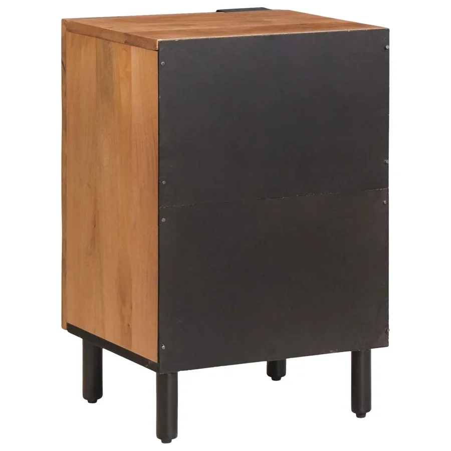 Armoire de salle de bain avec étagère Marron 38 x 33 x 58 cm - 5