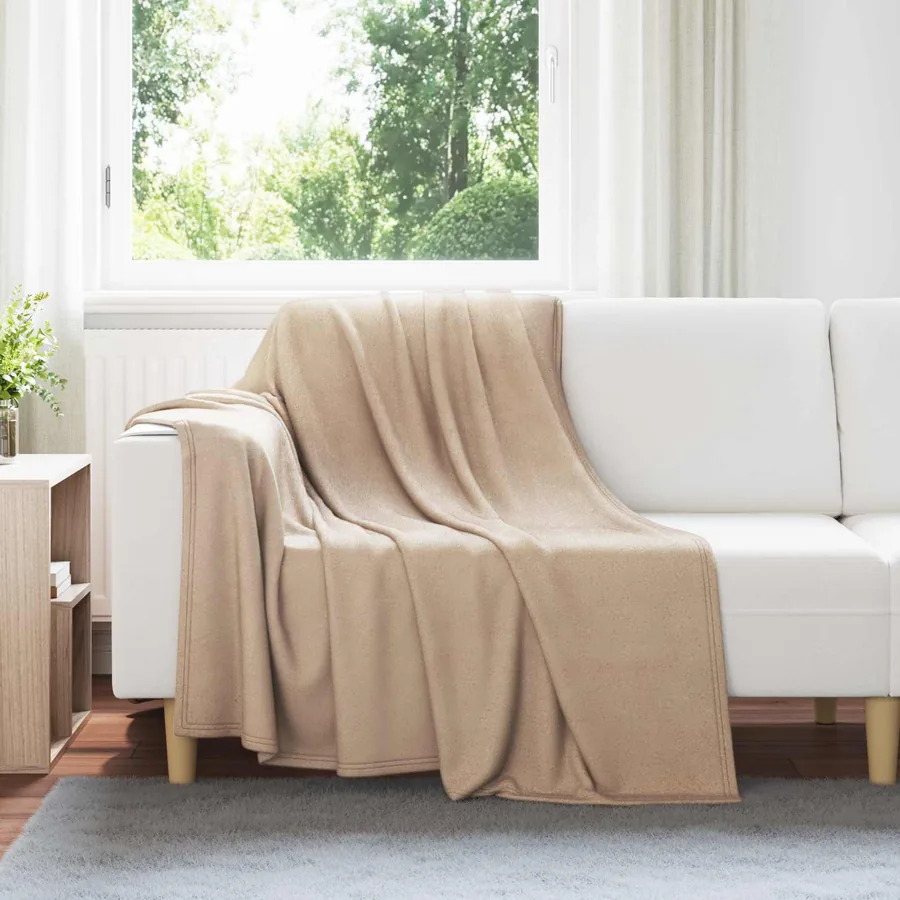 Couvertures à jeter 24 pcs Camel 200 x 150 cm Toison
