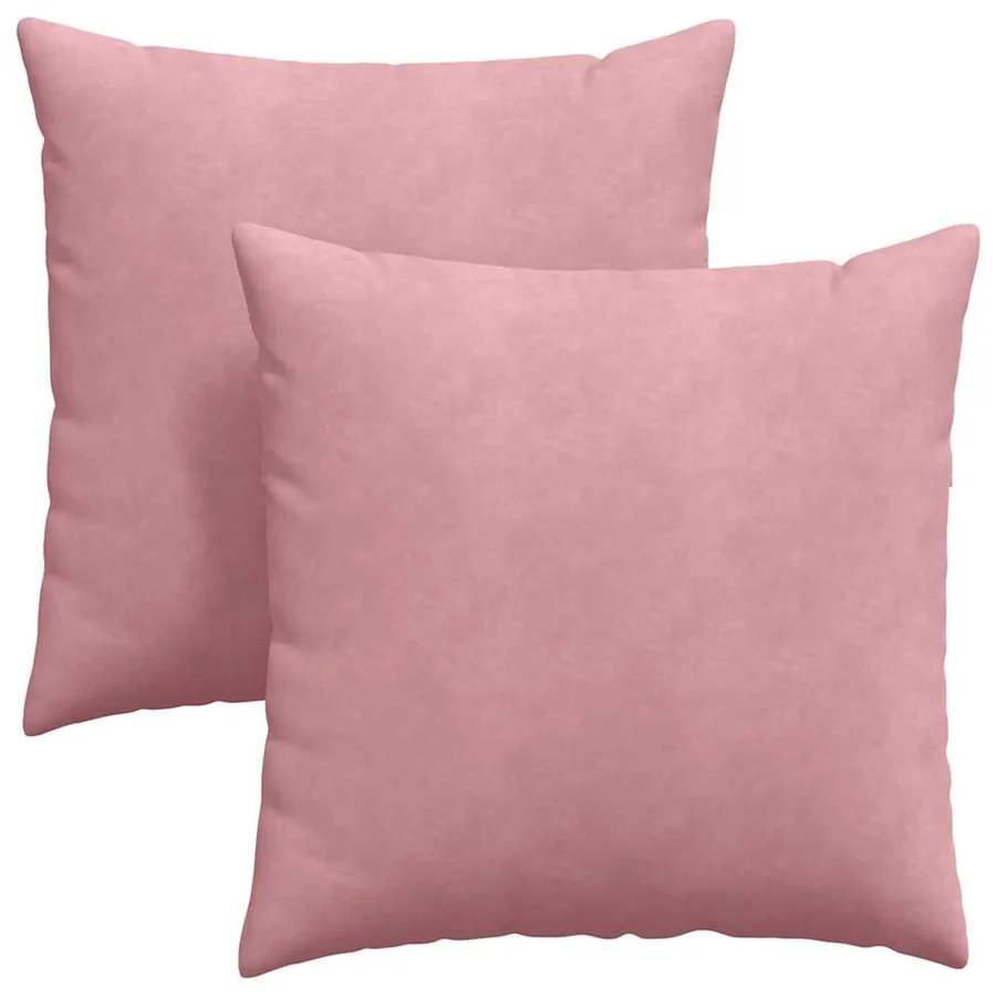 Coussins de canapé 2 pcs Rose 60 x 60 cm - 2