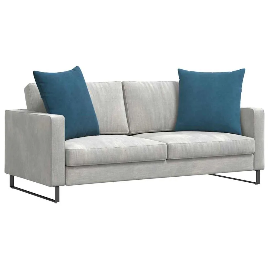 Coussins de canapé 2 pcs Bleu 60 x 60 cm - 3