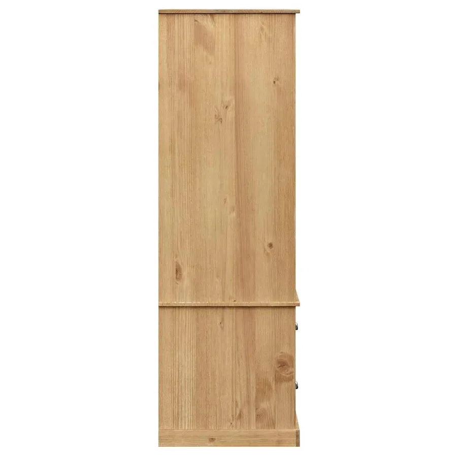 Garde-robe VIGO 90x55x170 cm bois massif de pin - 6