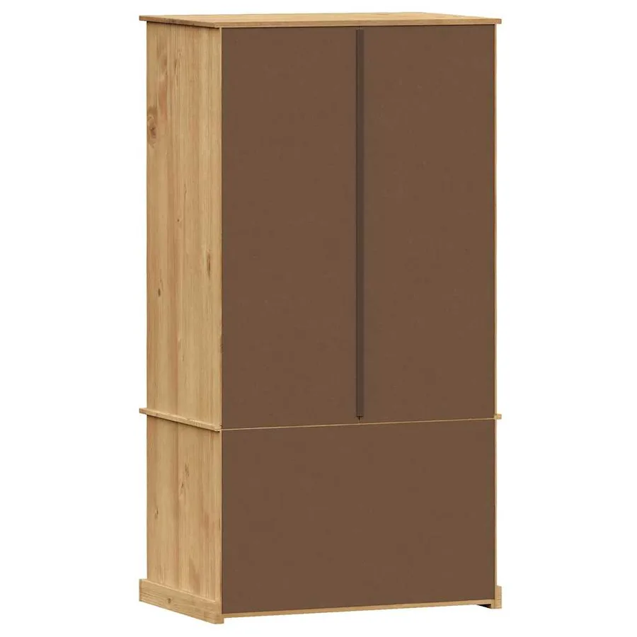 Garde-robe VIGO 90x55x170 cm bois massif de pin - 7
