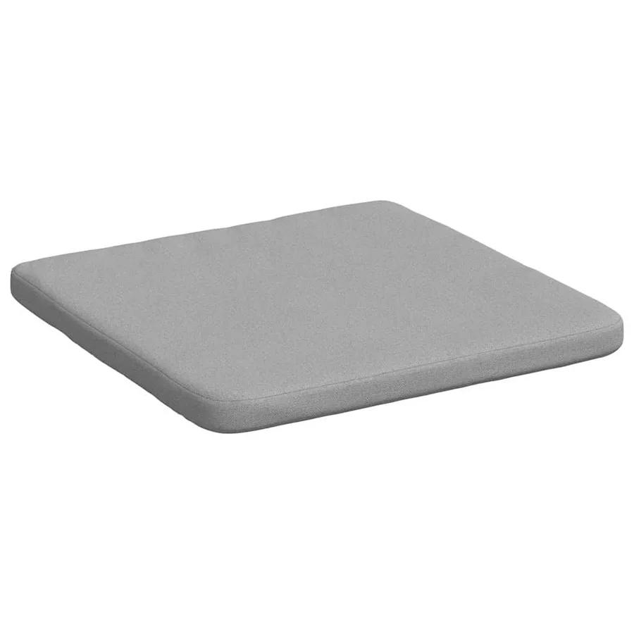 Coussins de siège 4 pcs Gris nuage 40 x 40 x 3 cm tissu - 5