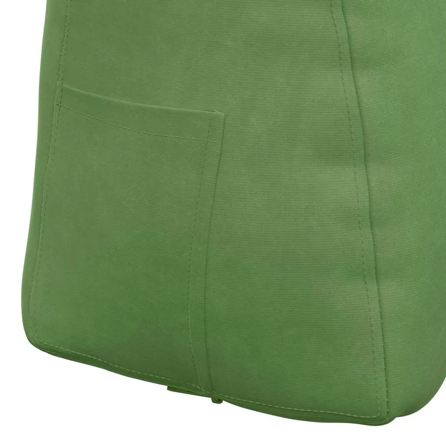 Coussin de Dos Vert clair 80 x 24 x 50 cm Velours - 9