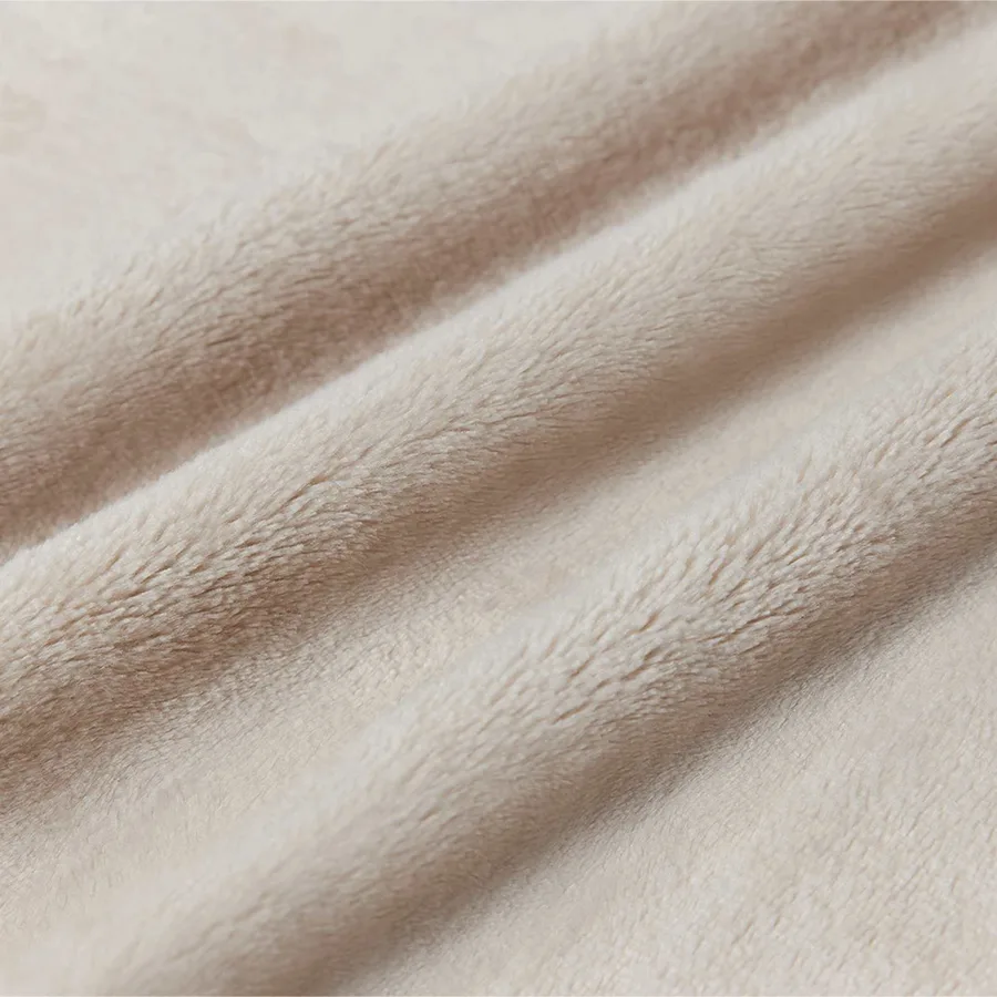 Jeté Beige 220 x 240 cm Toison - 7