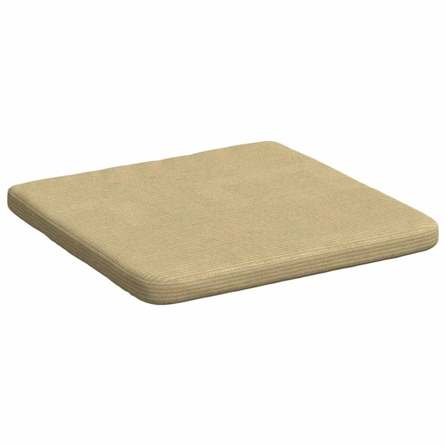 Coussins de siège 4 pcs Vert gris 40 x 40 x 3 cm - 5