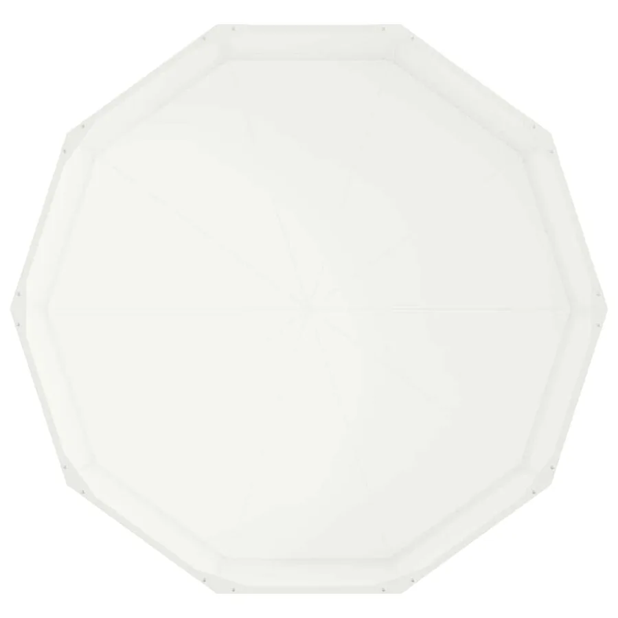 Jardinière Blanc 120 x 120 x 35 cm Acier - 6
