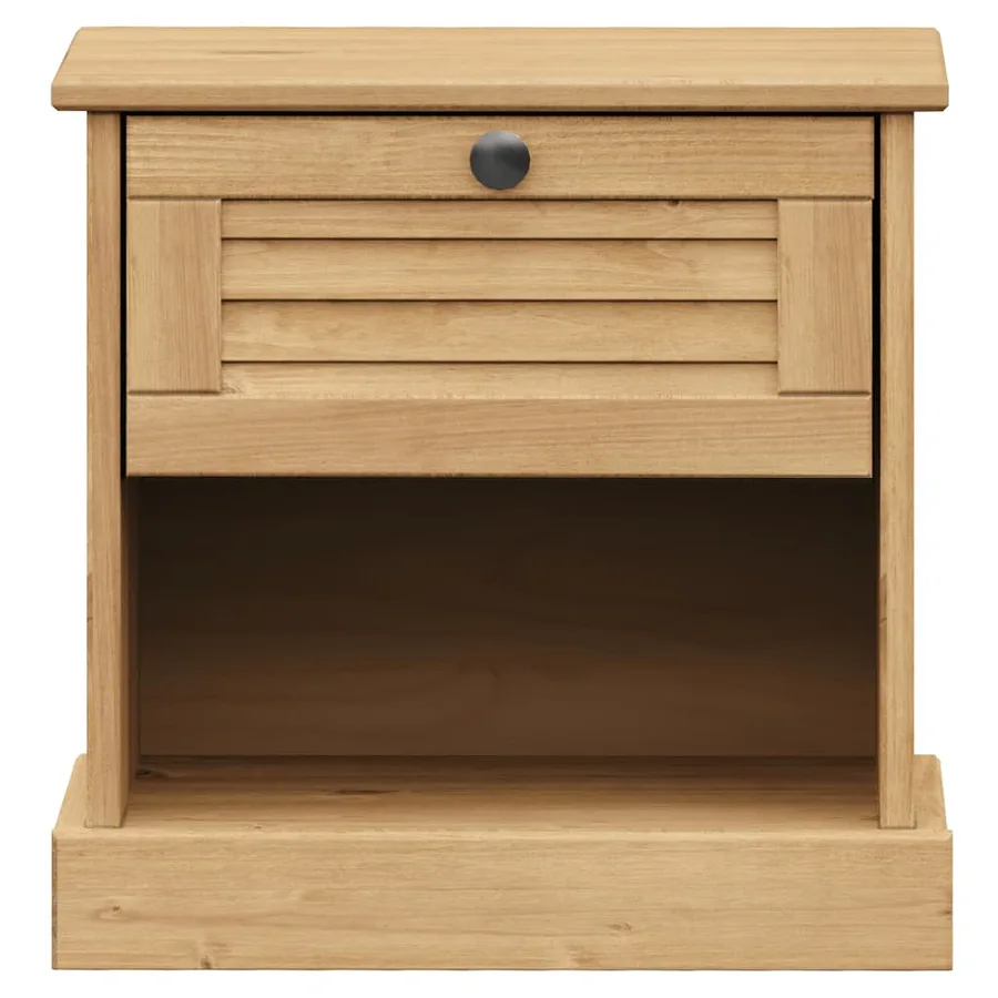 Table de chevet VIGO 42x35x42 cm bois de pin massif - 5