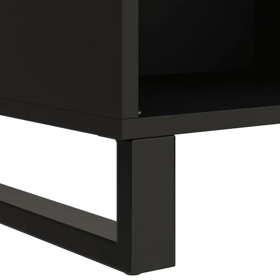 Meuble TV 85x33x43,5 cm bois massif de récupération - 7