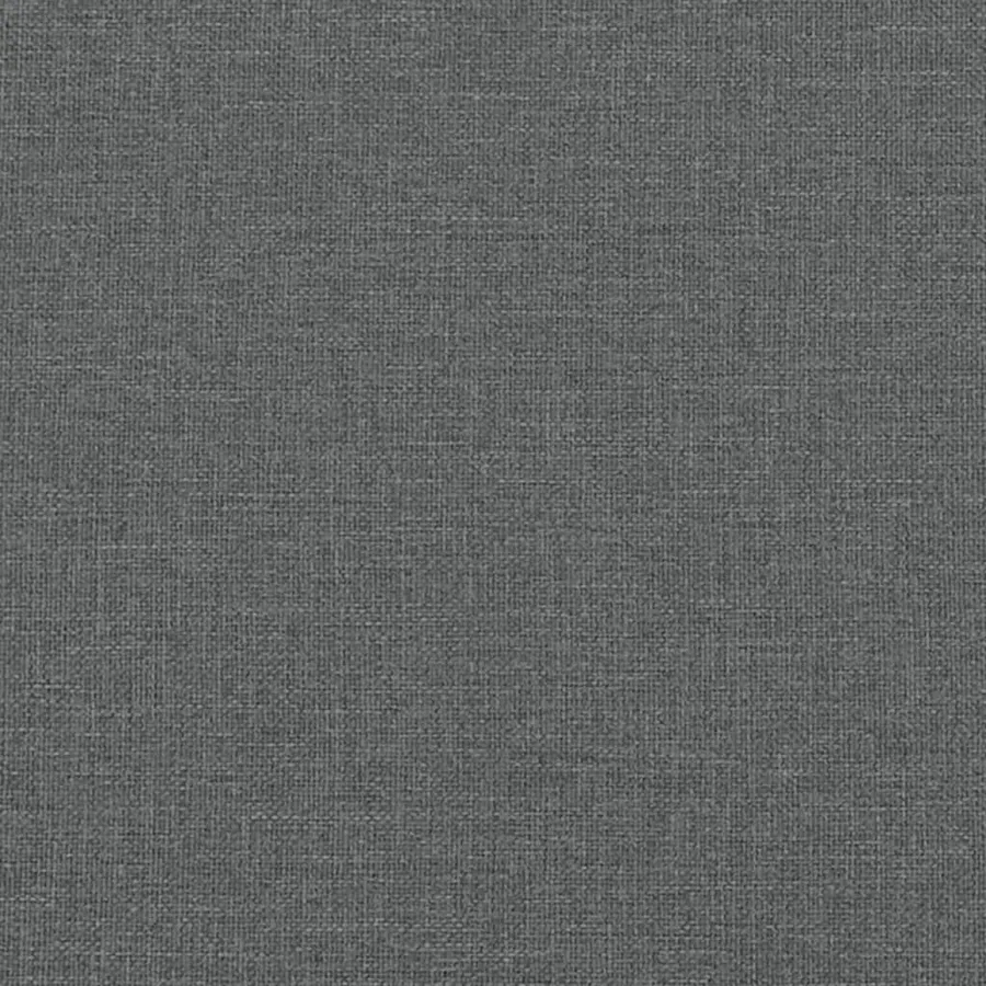 Chaise longue gris foncé tissu - 8