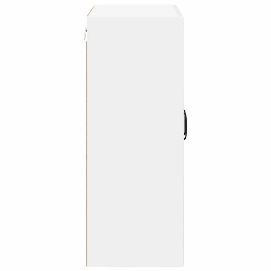 Cabinet en verre mural LUCCA Blanc brillant 60 x 31 x 80 cm - 7