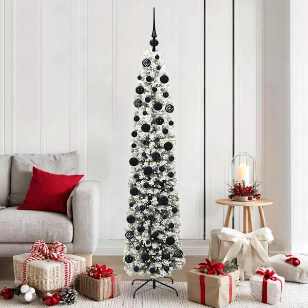 Sapin de Noël artificiel Vert 180 cm PVC et acier et plastique
