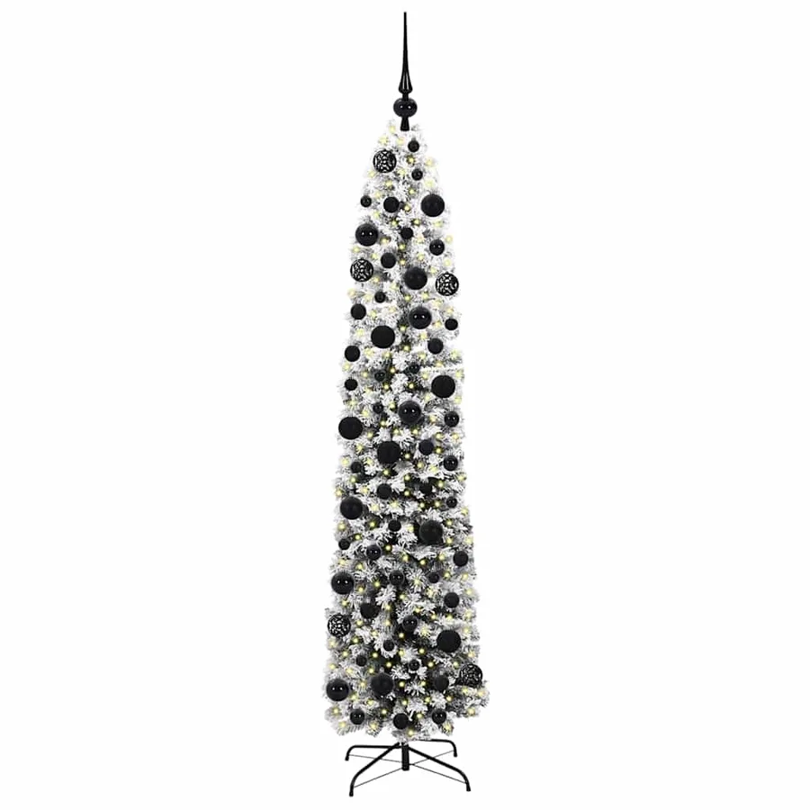 Sapin de Noël artificiel Vert 180 cm PVC et acier et plastique - 3