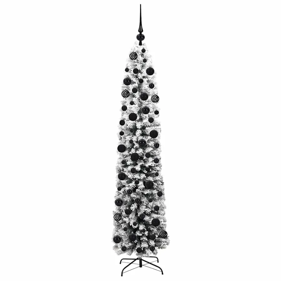 Sapin de Noël artificiel Vert 180 cm PVC et acier et plastique - 4